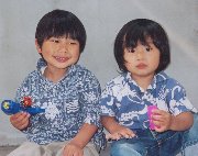 ふたごじゃあないよ(笑)!